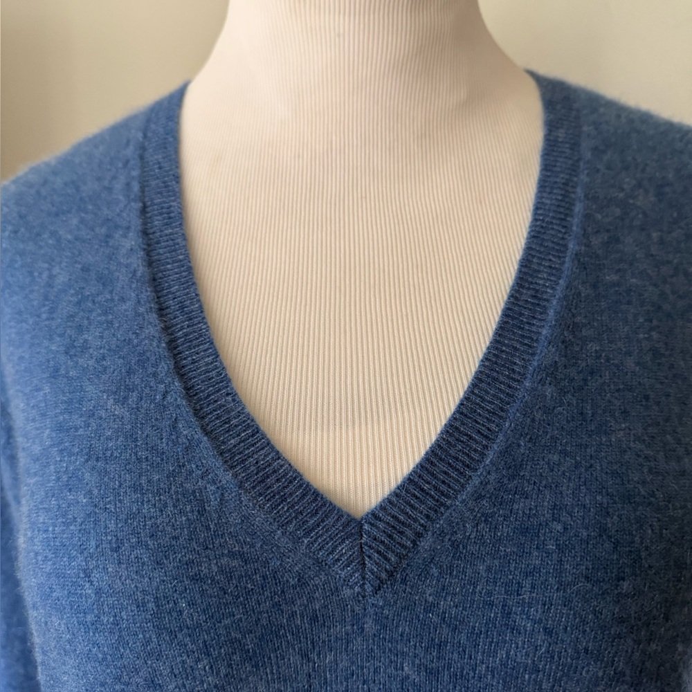 Everlane 100% Cashmere V-Neck Classic Blue Sweater
Size
XL - Picture 5 of 10